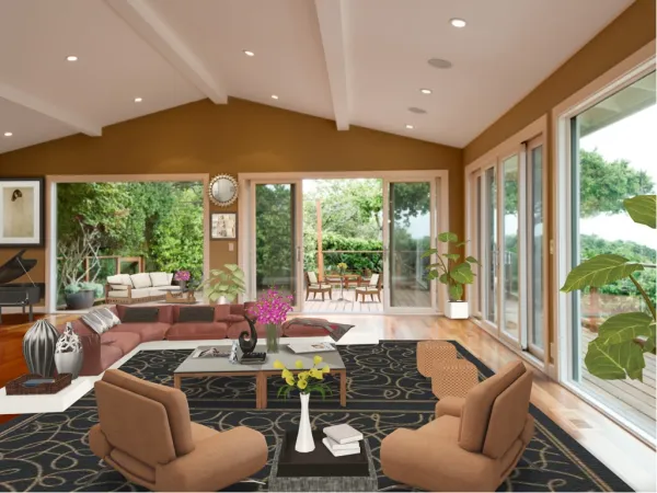 Professional interior design created with Homestyler 3D design software