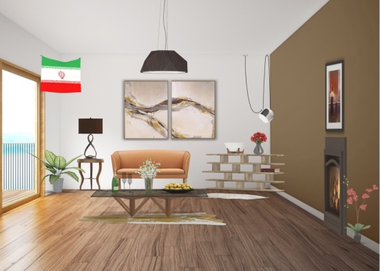 Rnma-Living Room Design Rendering
