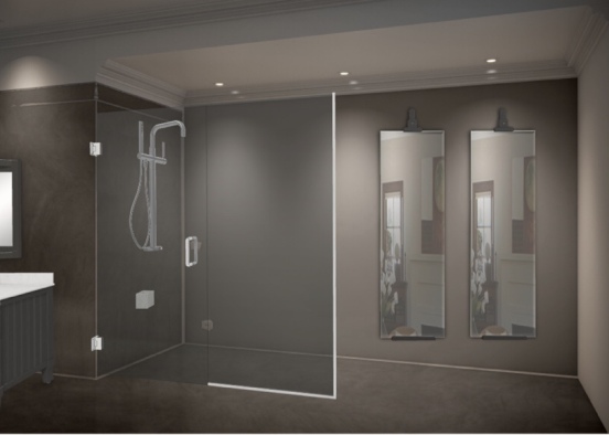 showeroom  Design Rendering
