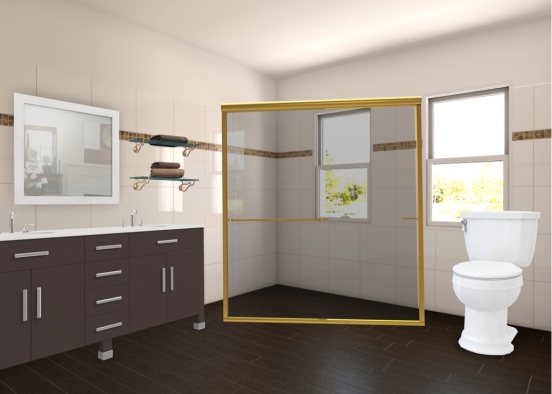 banheiro  Design Rendering