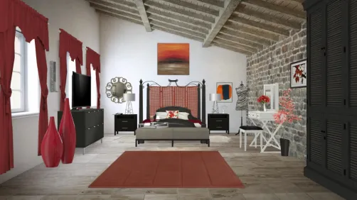 Chambre rouge