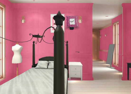 Jaliyah bedroom  Design Rendering