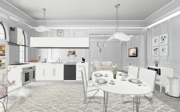 Professional interior design created with Homestyler 3D design software