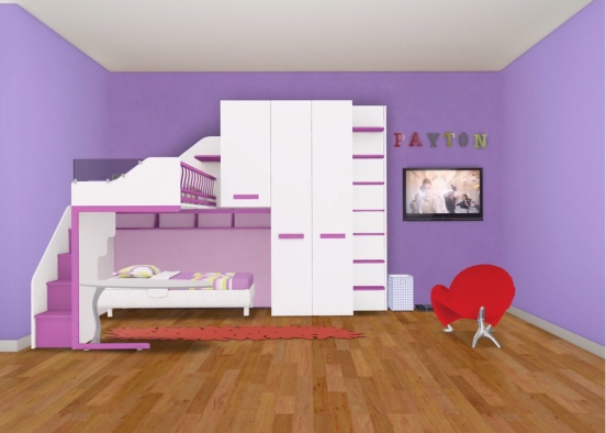 Paytons room Design Rendering