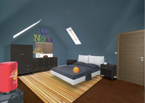 Noah’s room Design Rendering