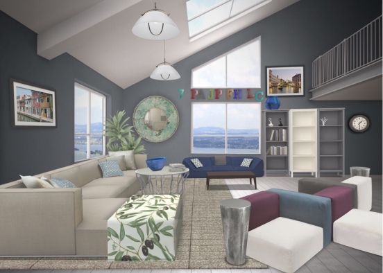 Percabeths living Room Design Rendering