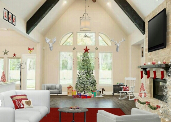 Country Christmas Design Rendering