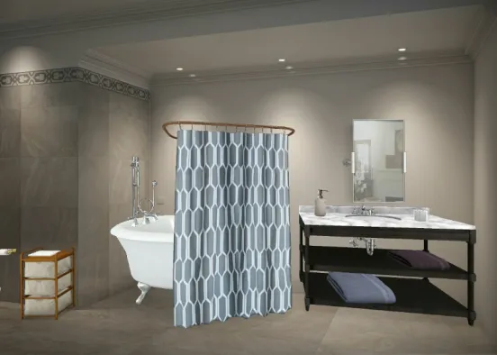 bathrooms  Design Rendering
