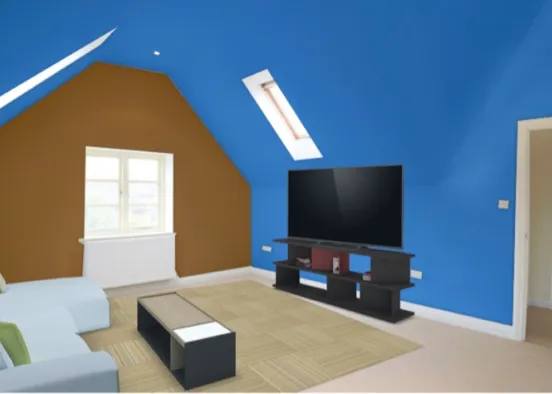 # family room  Design Rendering