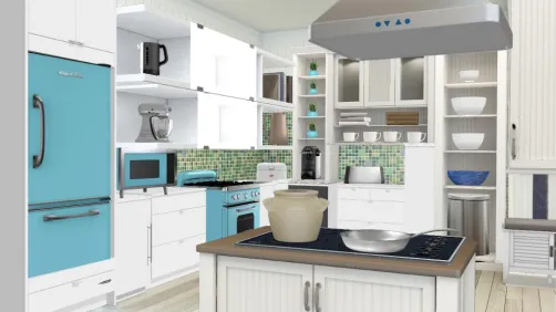 Retro kitchen