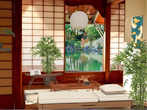 Koi pond