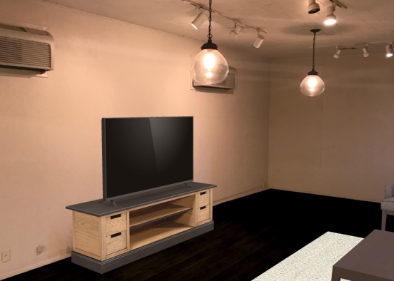 Living room start Design Rendering
