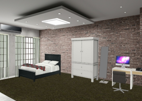 My bedroom in Dubai Design Rendering