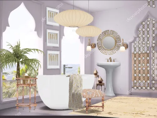 Bathroom in India