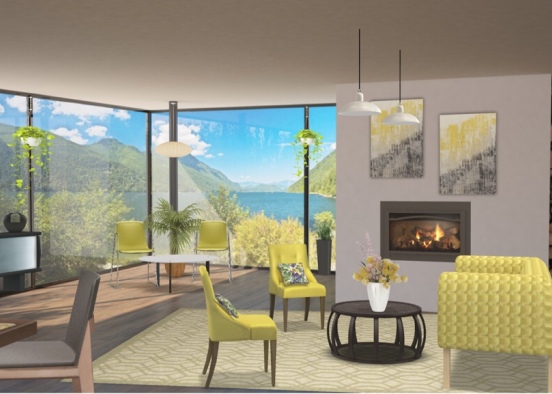 Room with a View Design Rendering