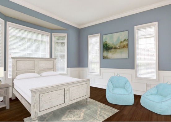 Lizzy Room in Abbi and Lizzy home Design Rendering