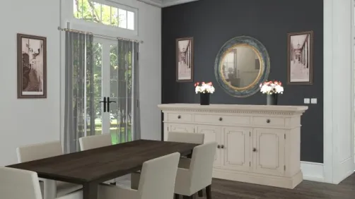 Country dining room