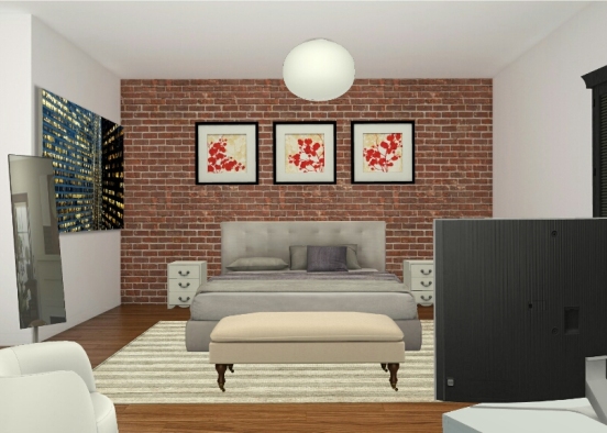 Room  Design Rendering