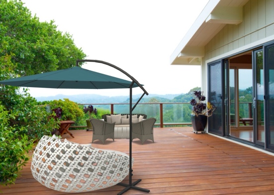 Comfy outdoors Design Rendering