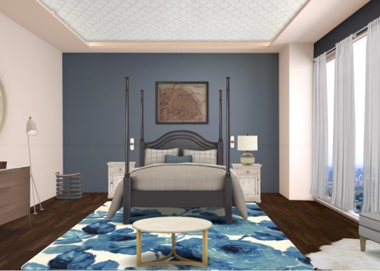 luxury apartment room Design Rendering