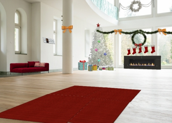 Christmas 🎄 livingroom 🦄🌈❄⛄ Design Rendering