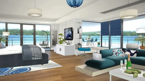 summer bedroom💙