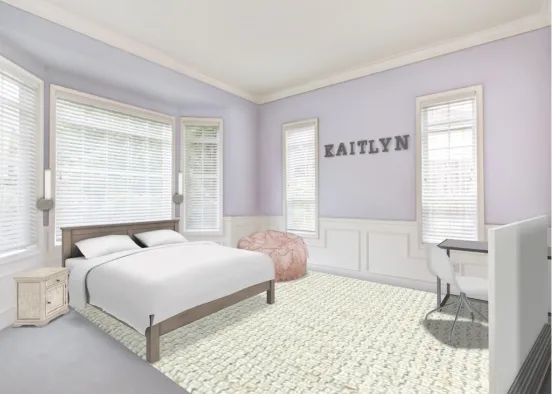Kaitlyn’s Room! Design Rendering