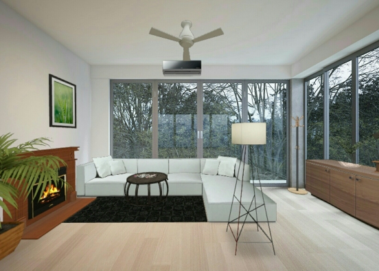 Living room style jubjang😅 Design Rendering
