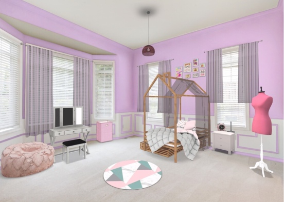 My Future Daughters Room?!. Design Rendering