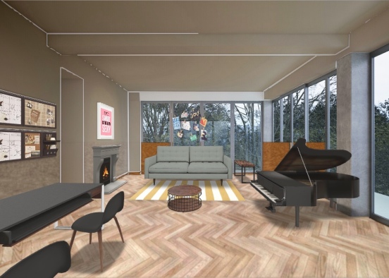 i love this living room ❤️❤️ Design Rendering