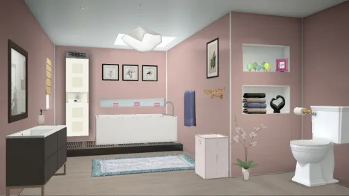 Light bathroom