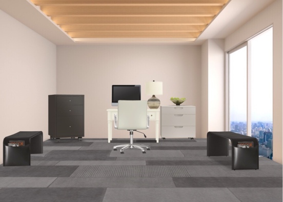 Office, suggested by Taylor Hellor Design Rendering