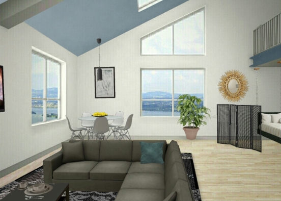 Small appartement Design Rendering