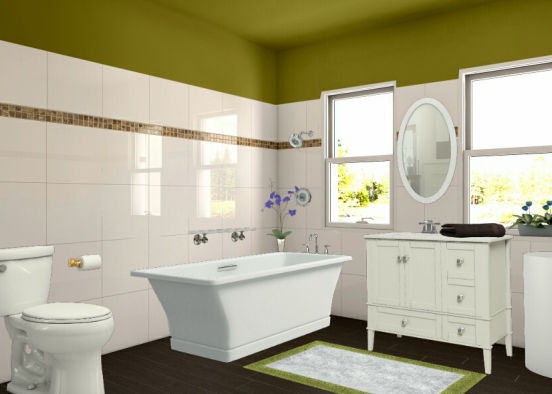 Shower/tub Design Rendering