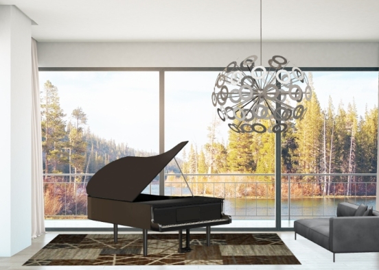 The modern living-room 😘  Design Rendering