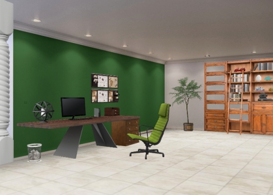 boos office not done Design Rendering