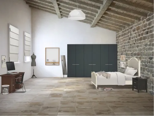 Modern Attic Bedroom