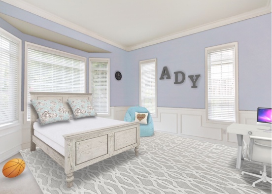 Ady's Room Design Rendering