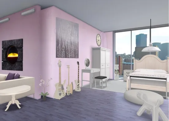 dream room in New York  Design Rendering