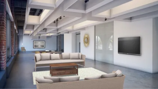 Posh industrial house