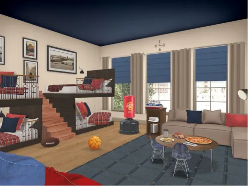Boys Bunk Room