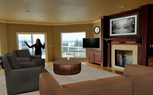 Living room TV