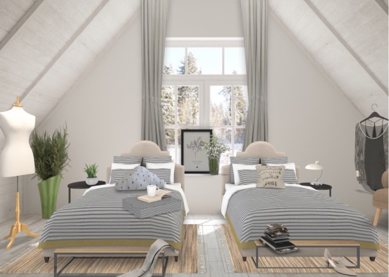 room for two Design Rendering