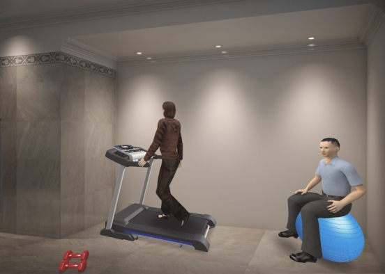 Couples Gym!!  Design Rendering