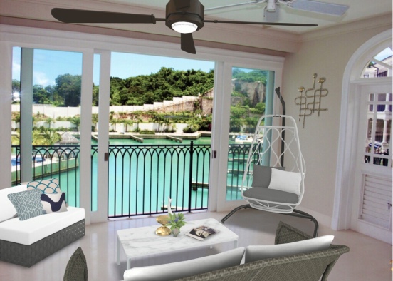 Bay balcony  Design Rendering