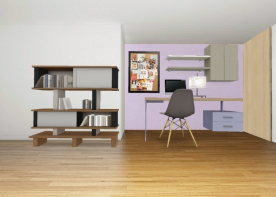 Busy office  Design Rendering