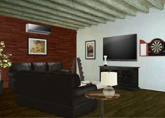 C.O.T.T.A.G.E project#2:living room Design Rendering
