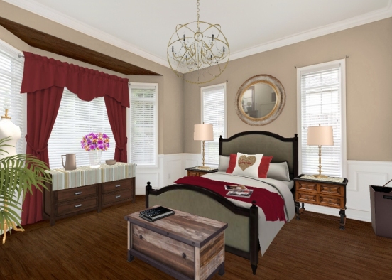 Bedroom ❤️ Design Rendering