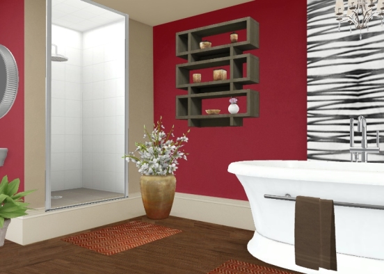 Small but spacious bathroom  Design Rendering