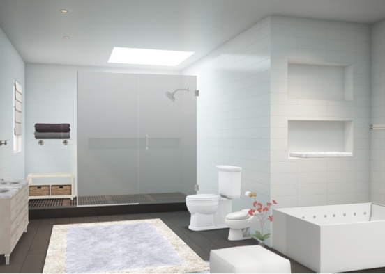 Take a quick shower Design Rendering